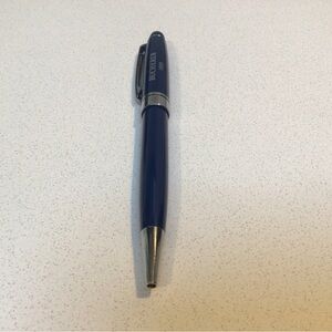 Carl F. Bucherer Blue Ballpoint Pen with Silver Accents